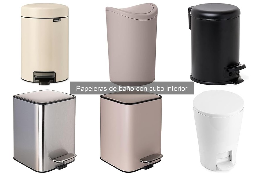 Papeleras de baño con tapa: ¿Esenciales o innecesarias?