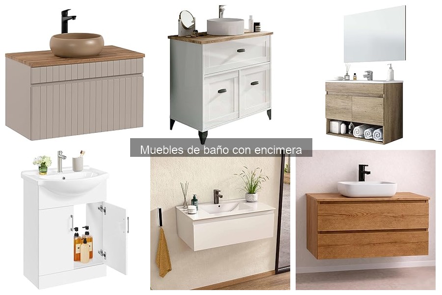 Personaliza tu mueble de baño con encimera a tu gusto