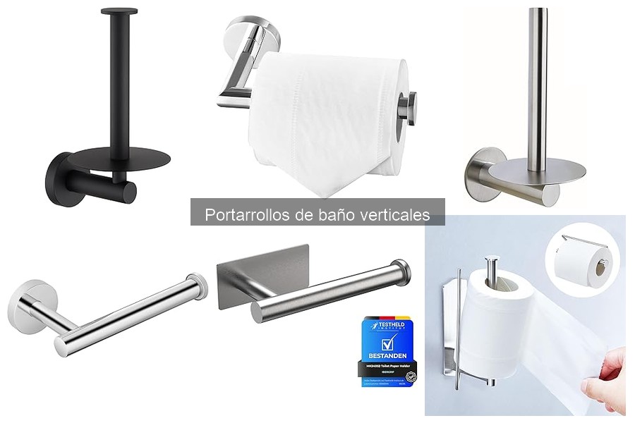 Personaliza tu portarrollos de baño vertical con estilo