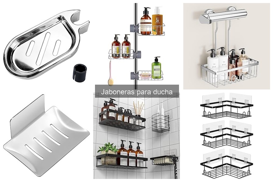 ¿Por qué usar una jabonera en la ducha? Beneficios y opciones