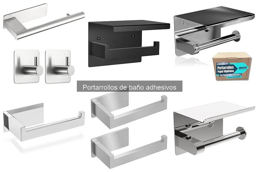 Portarrollos adhesivos vs. tradicionales: ¿Cuál elegir?