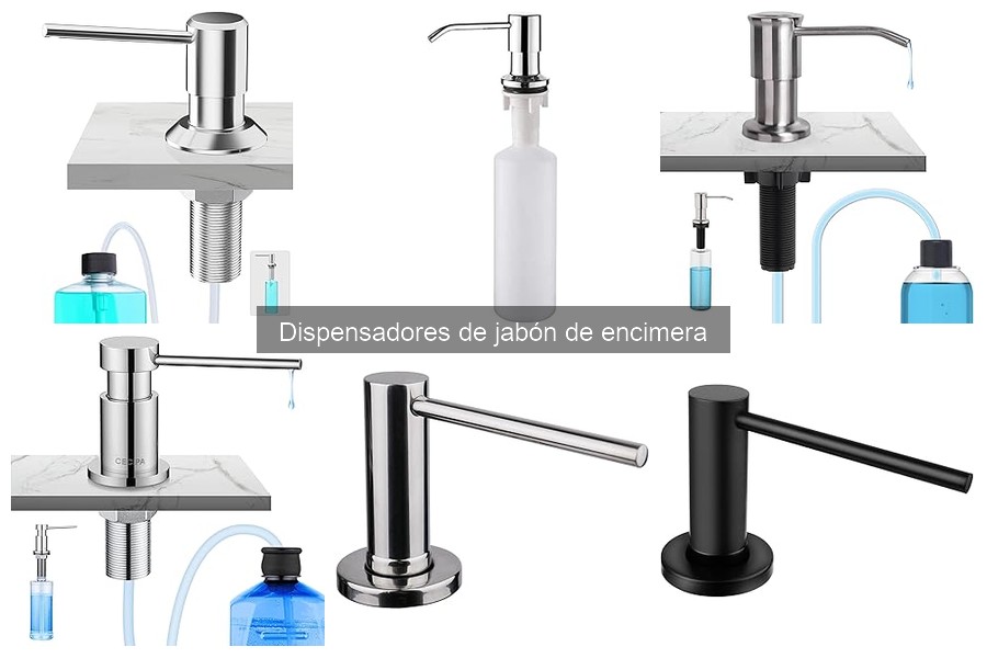 Precio promedio de dispensadores de jabón de encimera