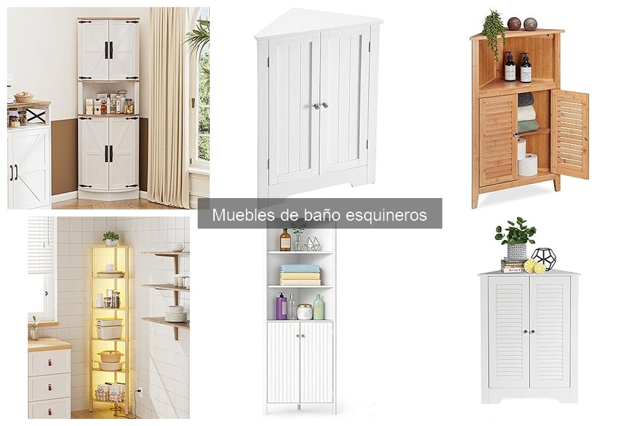 Precio promedio de muebles de baño esquineros en 2023