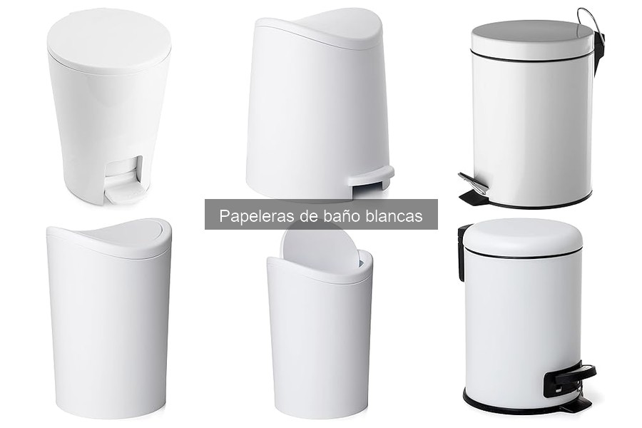 Precio promedio de papeleras de baño blancas en 2023