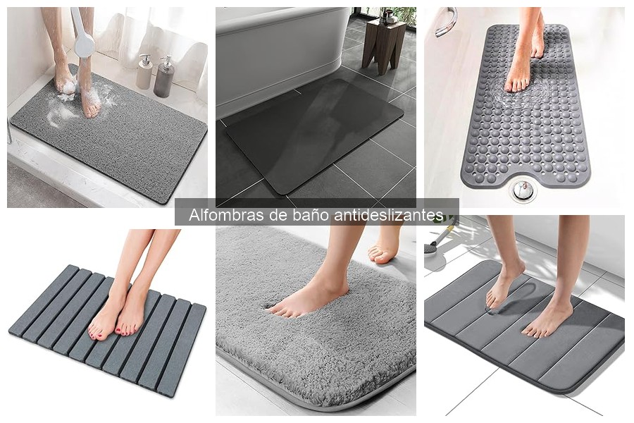 Precios de alfombras de baño antideslizantes: opciones y ofertas
