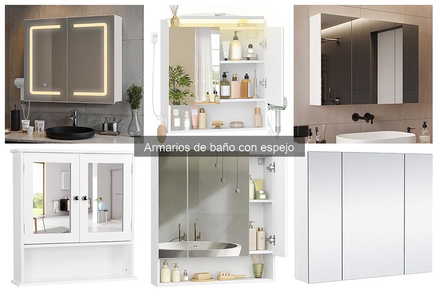 Precios de armarios de baño con espejo en Amazon 2023