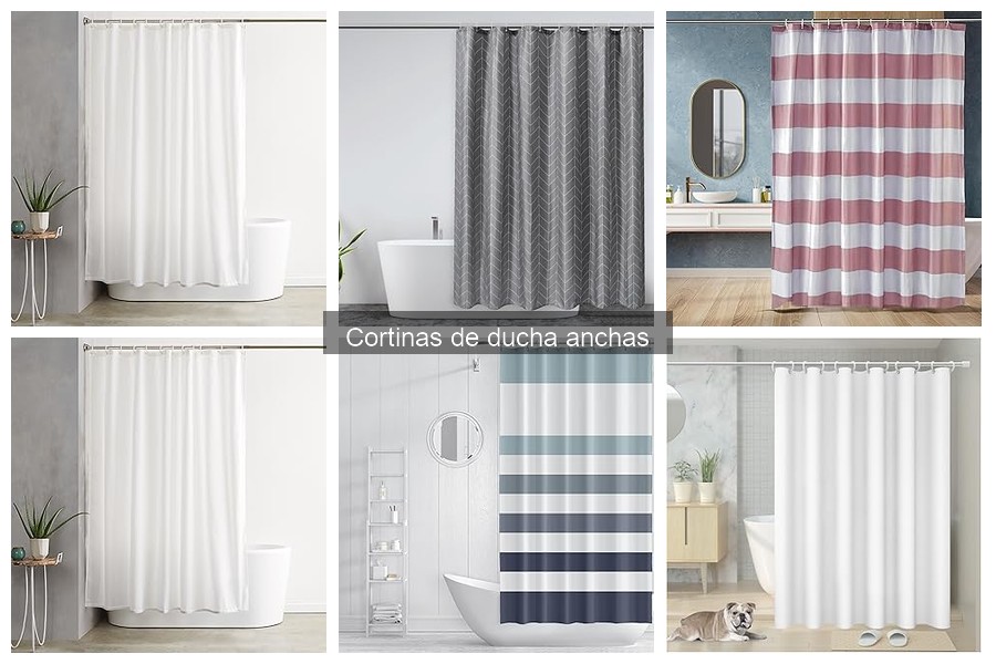 Precios de Cortinas de Ducha Anchas: ¡Descubre cuánto costan!