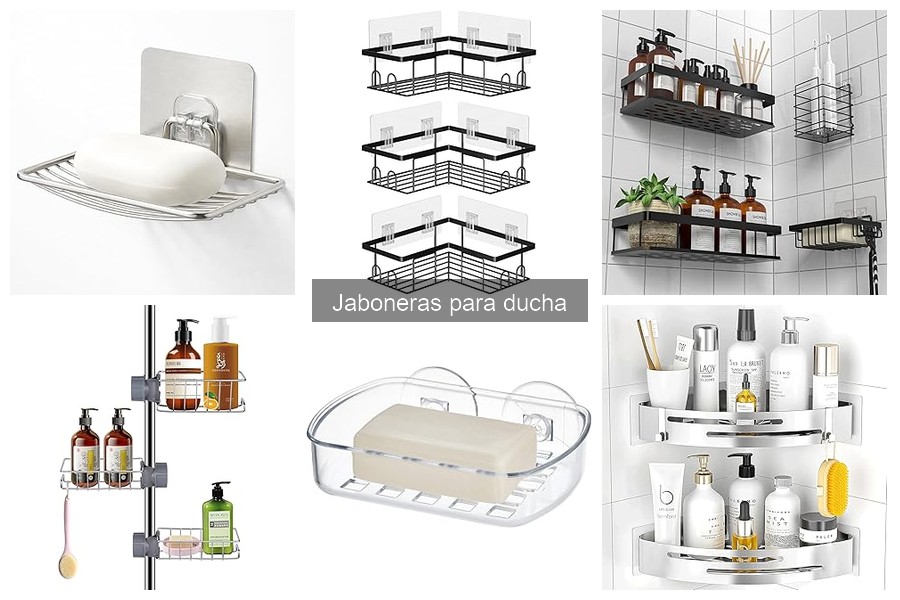 Precios de jaboneras para ducha y dónde comprarlas