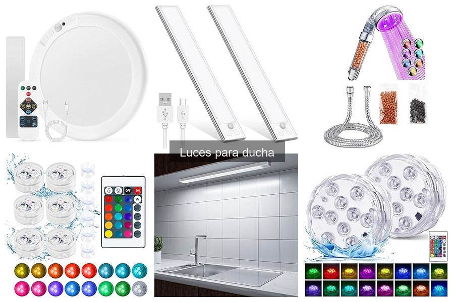 Precios de luces para ducha en Amazon: Comparativa y Ofertas