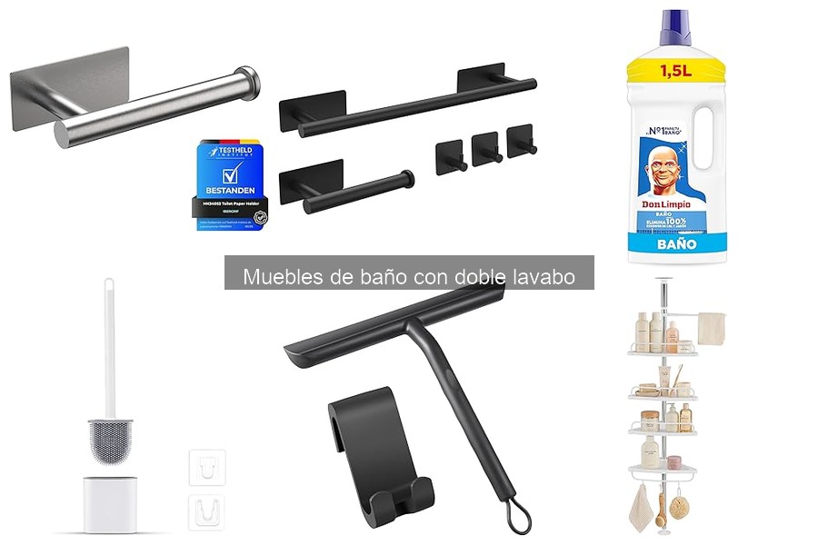 Precios de muebles de baño con doble lavabo en Amazon