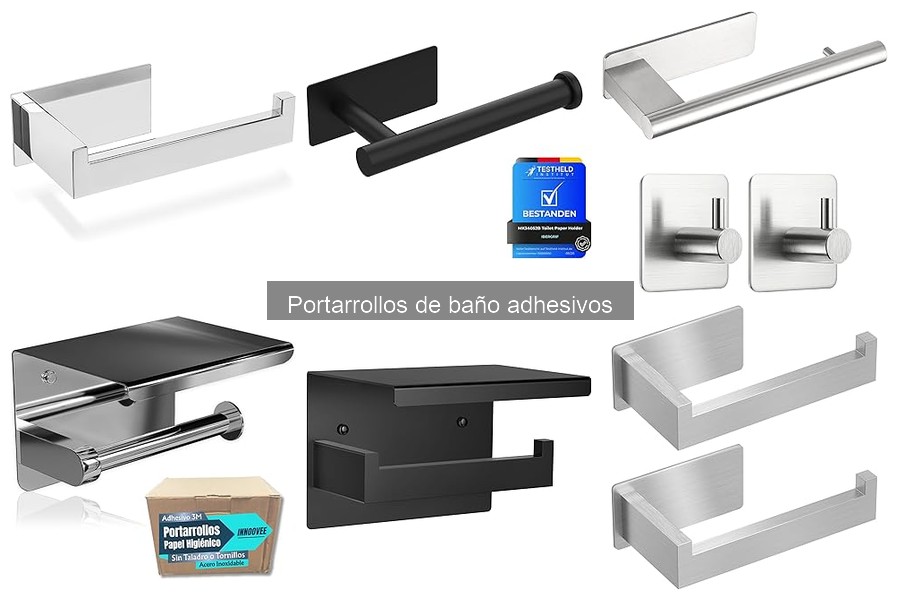 Precios de portarrollos de baño adhesivos: guía de compra