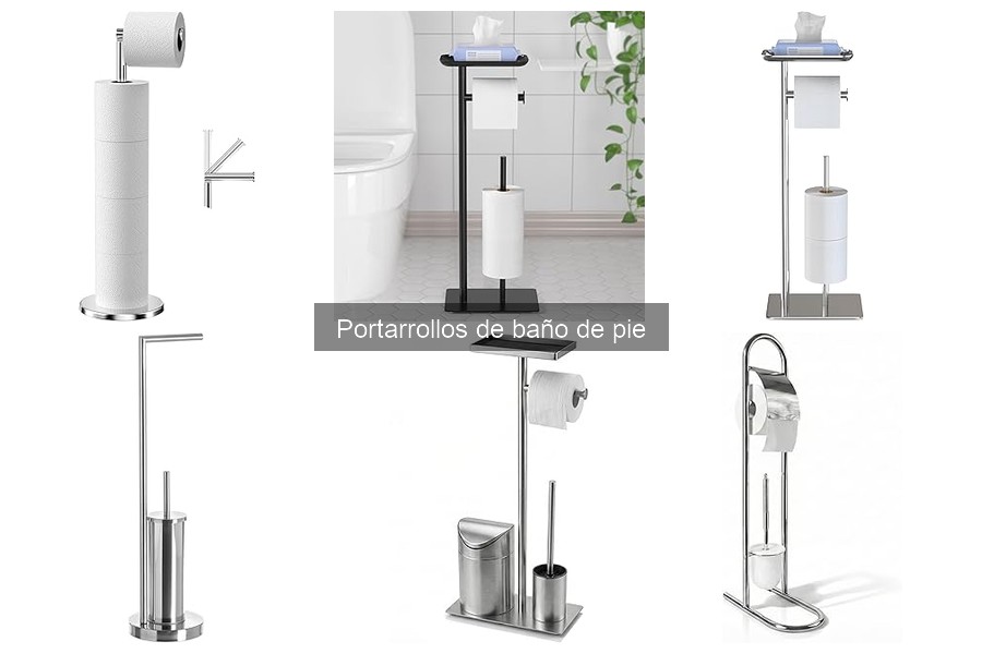 Precios de portarrollos de baño de pie: ¿Cuánto gastar?