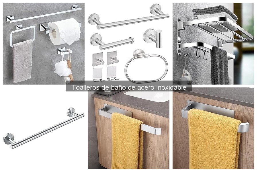 Precios de toalleros de baño de acero inoxidable 2023