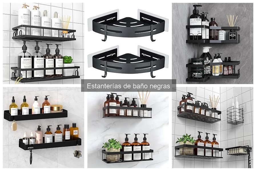 Precios Estanterías de Baño Negras: ¿Cuánto Debes Pagar?