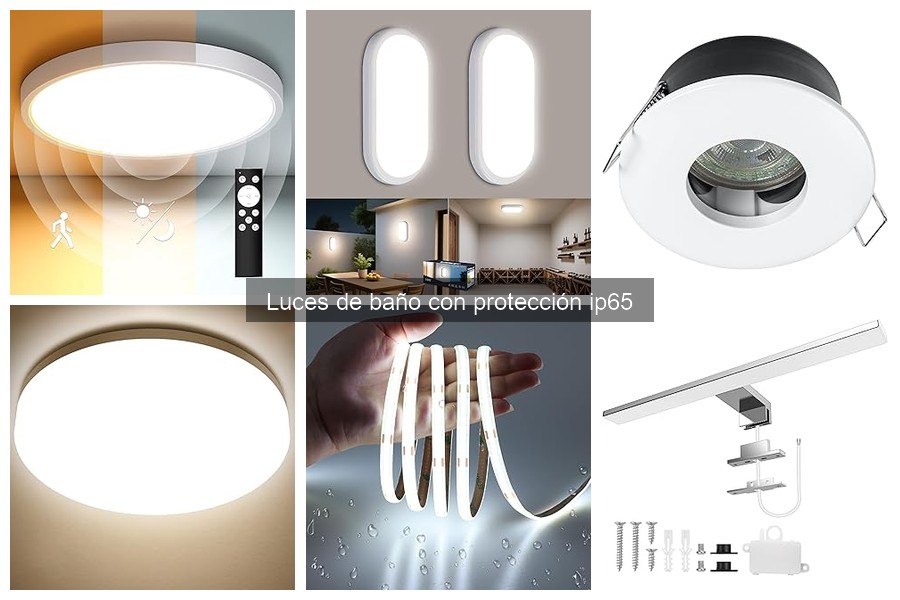 Precios promedio de luces de baño IP65: guía de compra