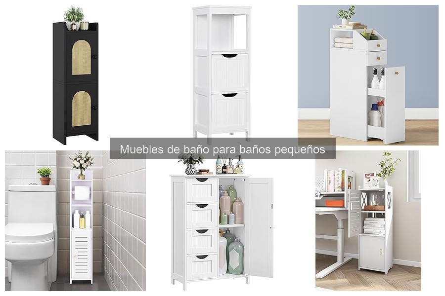 Precios promedio de muebles de baño para espacios pequeños