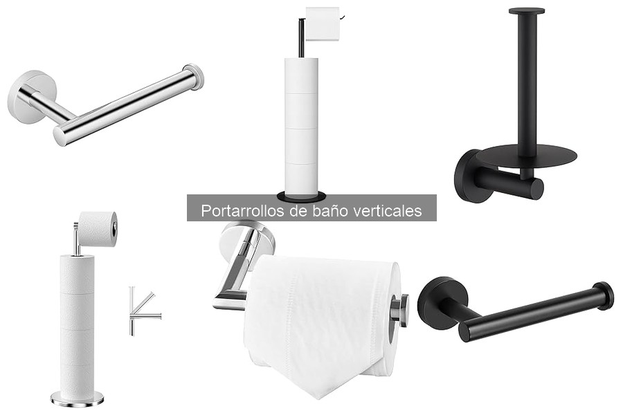 Precios y dónde comprar portarrollos de baño verticales