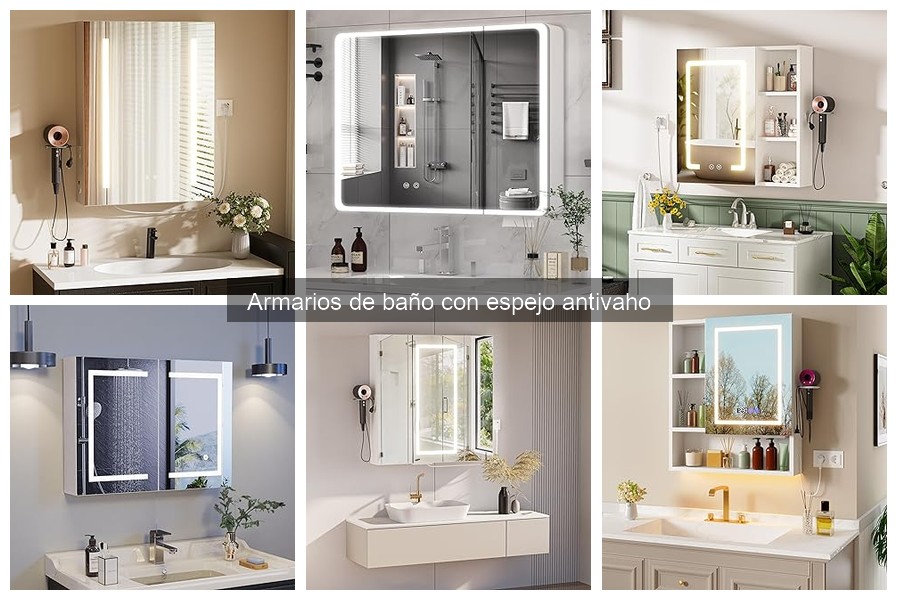 Preguntas Frecuentes sobre Armarios de Baño con Espejo Antivaho