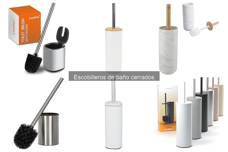 Preguntas frecuentes sobre escobilleros de baño cerrados