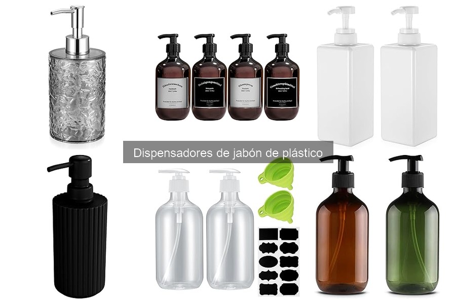 Problemas comunes al usar dispensadores de jabón de plástico