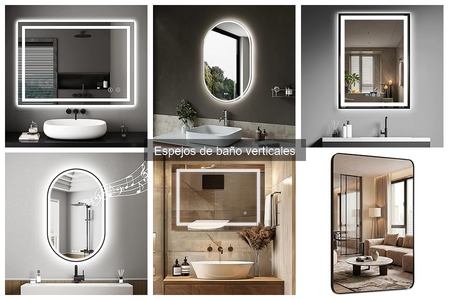 Problemas comunes al usar espejos de baño verticales