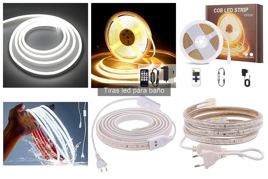 Problemas comunes al usar tiras LED en el baño y soluciones