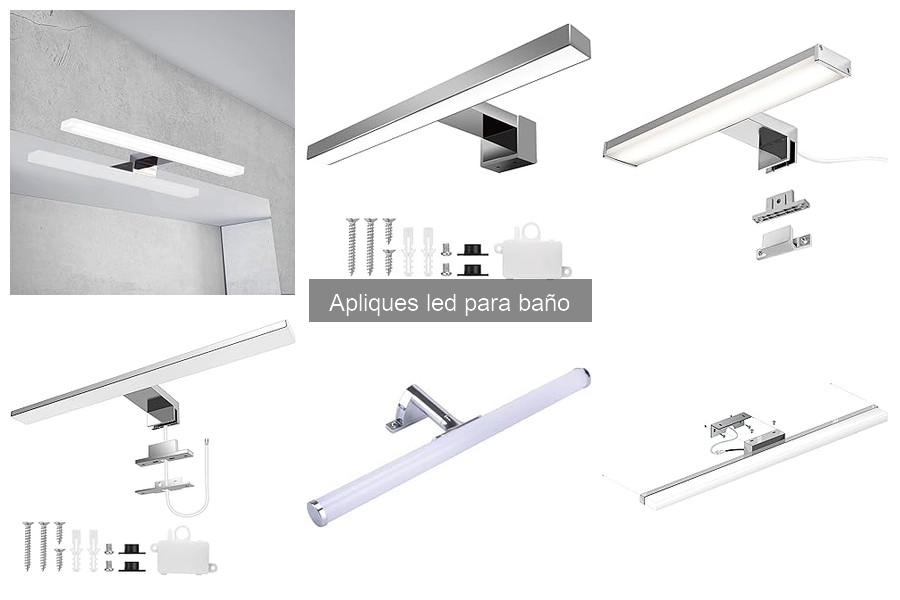 Problemas comunes con apliques LED para baño y soluciones