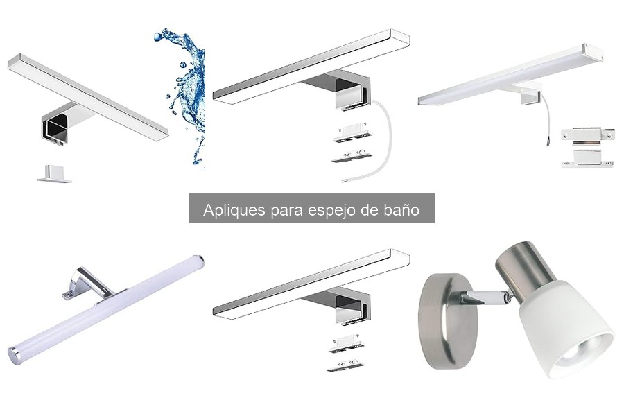 Problemas comunes con apliques para espejo de baño y soluciones