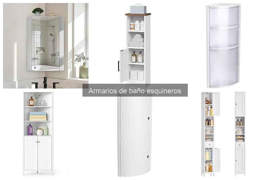 Problemas comunes con armarios de baño esquineros y soluciones