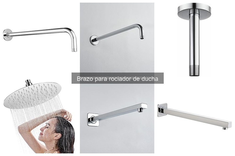 Problemas comunes con brazos para rociador de ducha y soluciones