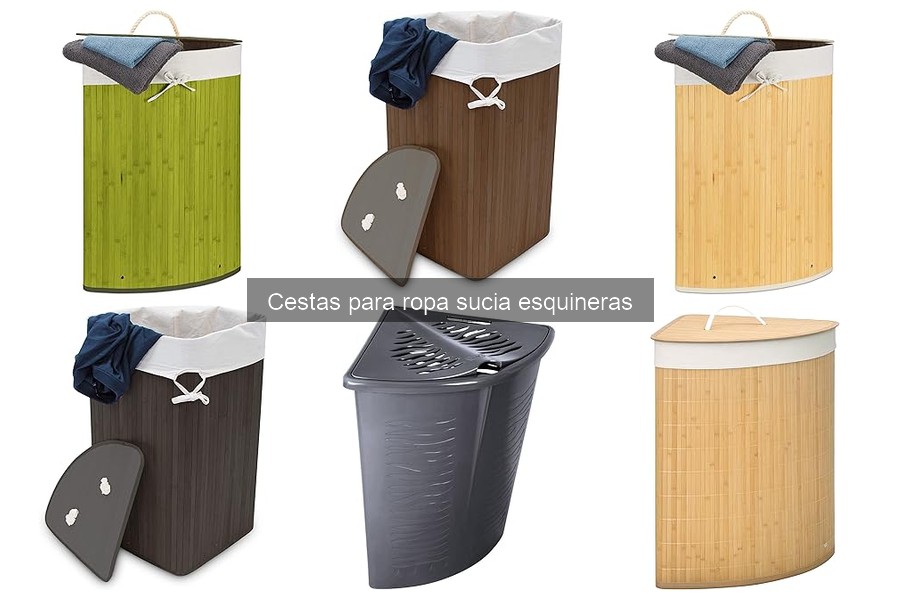 Problemas comunes con cestas para ropa sucia esquineras