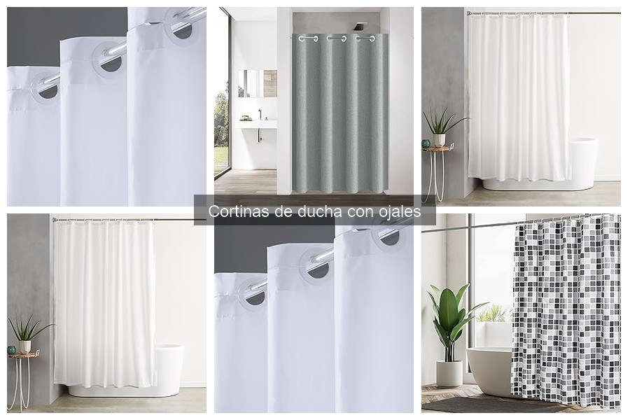 Problemas comunes con cortinas de ducha con ojales