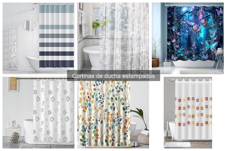 Problemas comunes con cortinas de ducha estampadas y soluciones