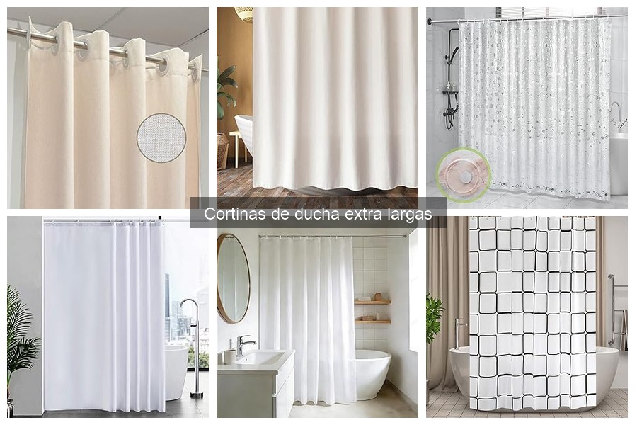 Problemas Comunes con Cortinas de Ducha Extra Largas