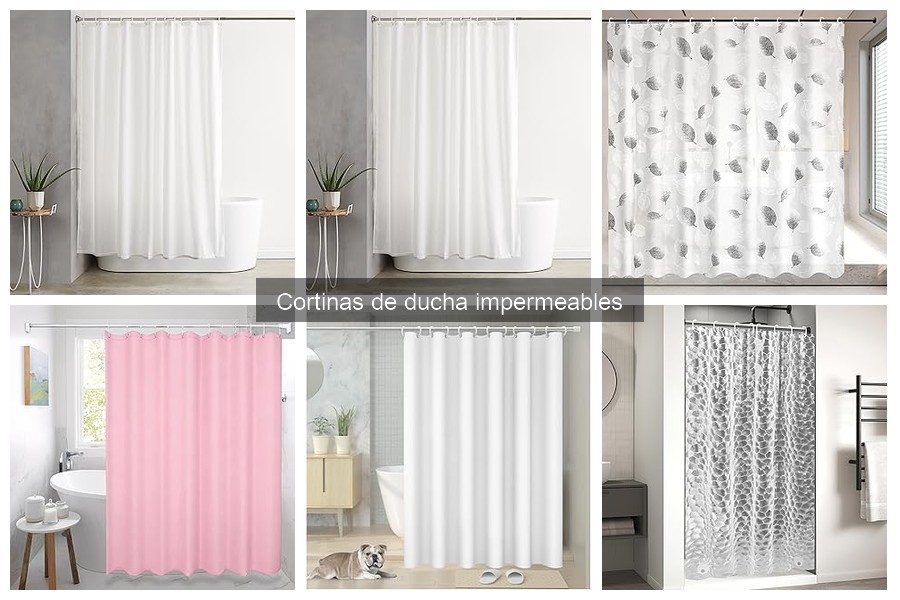 Problemas comunes con cortinas de ducha impermeables y soluciones