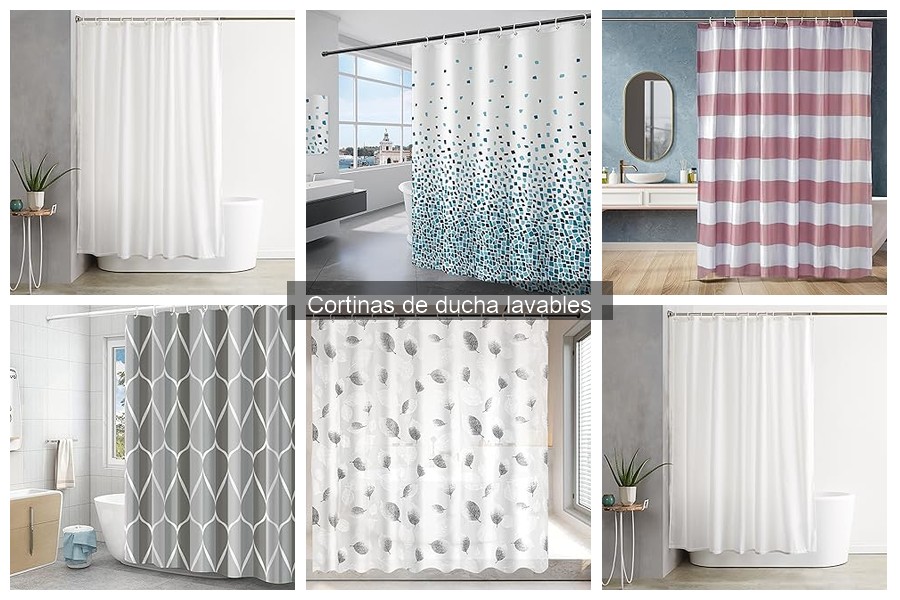 Problemas comunes con cortinas de ducha lavables y sus soluciones