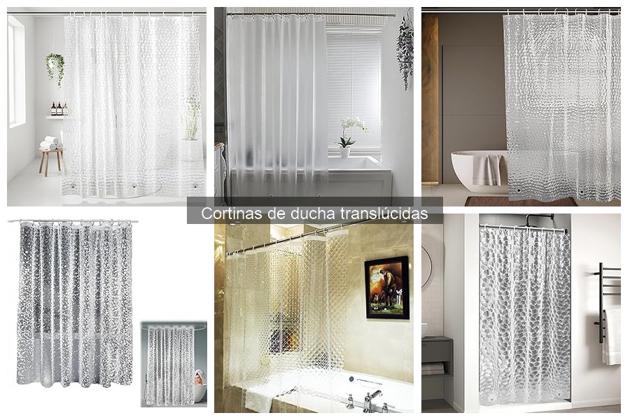 Problemas comunes con cortinas de ducha translúcidas y soluciones
