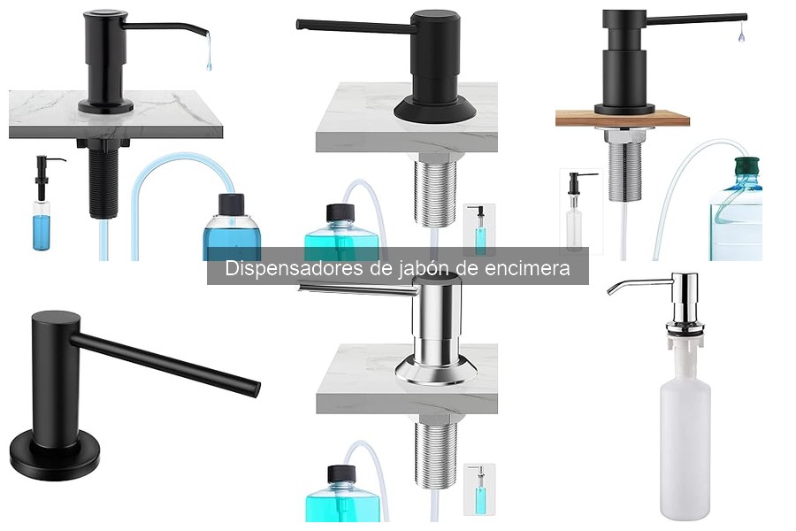 Problemas comunes con dispensadores de jabón de encimera