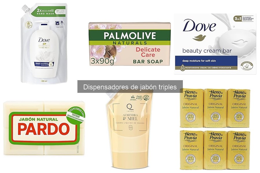 Problemas comunes con dispensadores de jabón triples