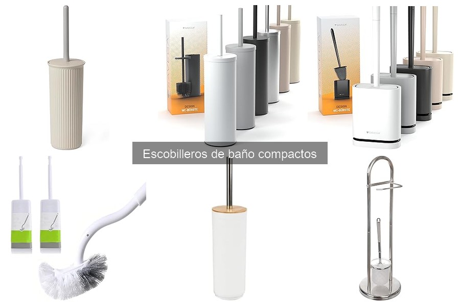 Problemas comunes con escobilleros de baño compactos