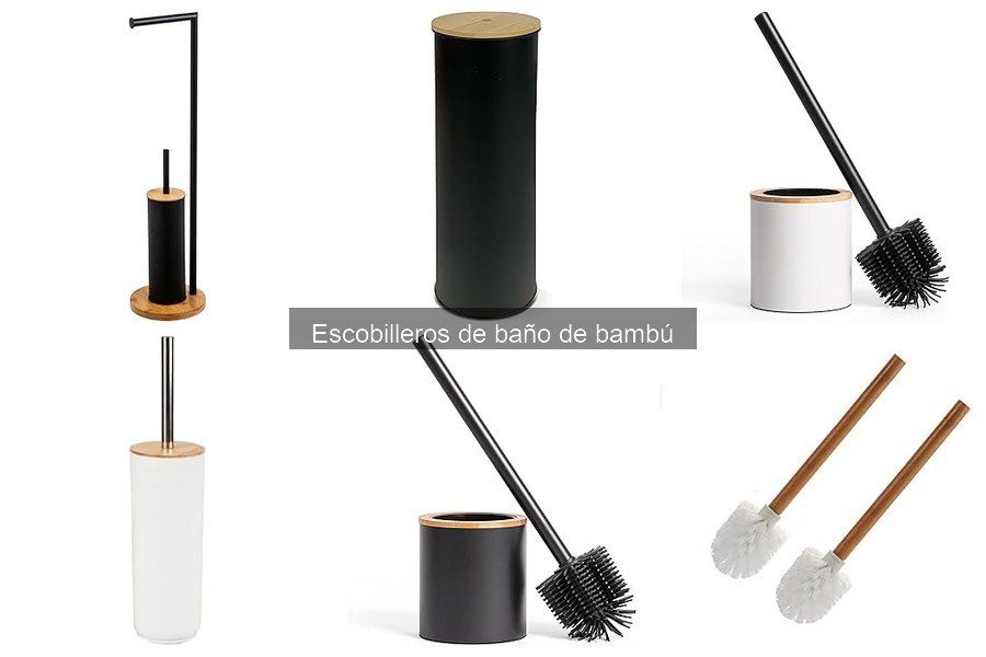 Problemas comunes con escobilleros de baño de bambú