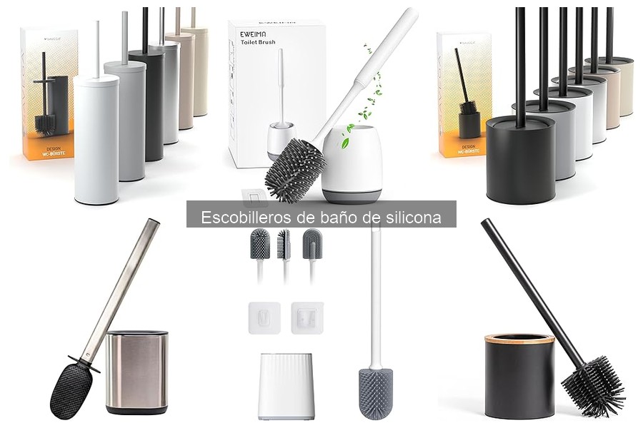 Problemas comunes con escobilleros de baño de silicona