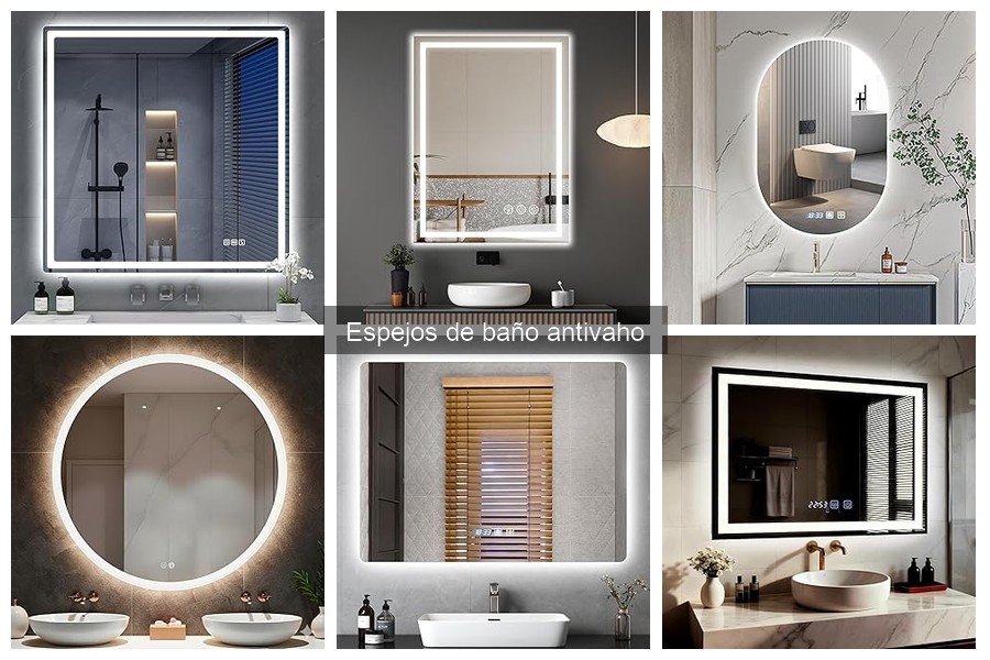 Problemas comunes con espejos de baño antivaho y soluciones