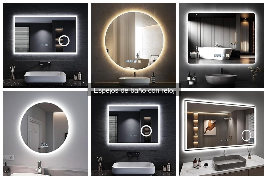 Problemas Comunes con Espejos de Baño con Reloj y Soluciones