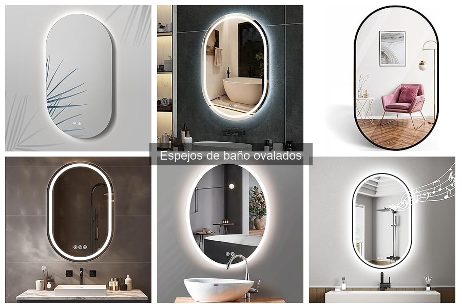 Problemas comunes con espejos de baño ovalados y soluciones