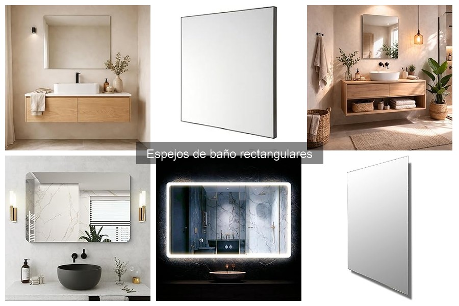 Problemas comunes con espejos de baño rectangulares y soluciones