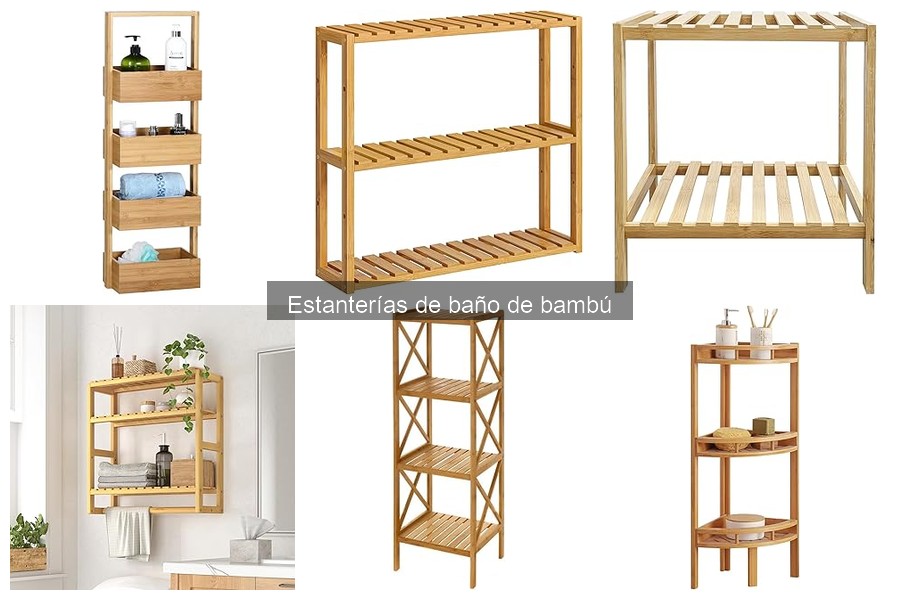 Problemas comunes con estanterías de baño de bambú