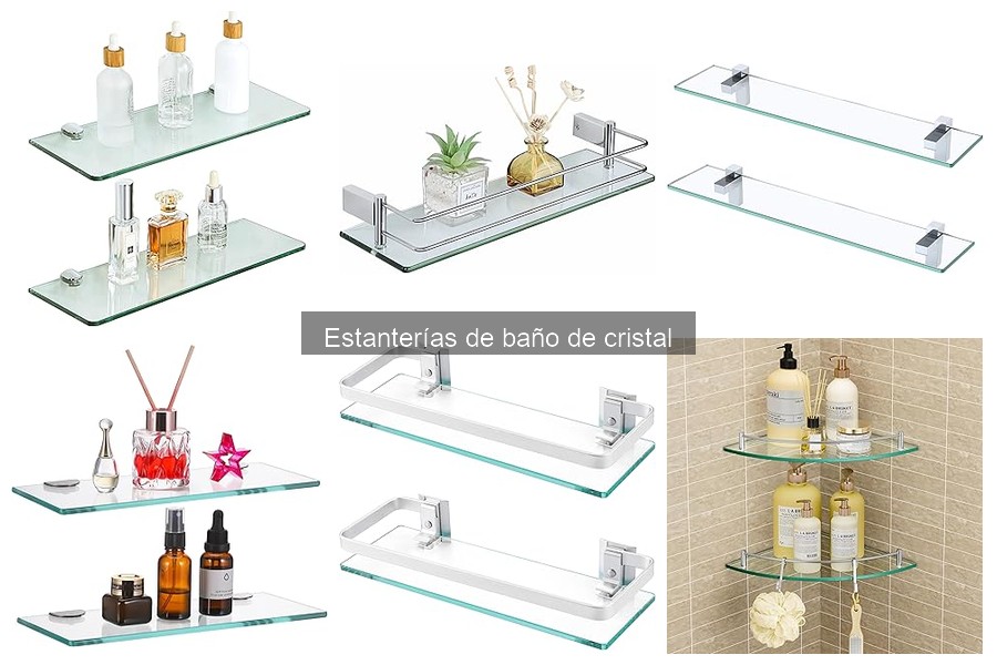 Problemas comunes con estanterías de baño de cristal