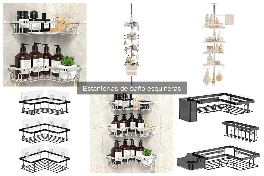 Problemas comunes con estanterías de baño esquineras y soluciones