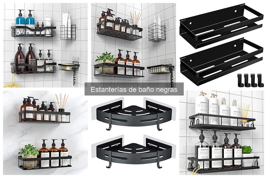 Problemas Comunes con Estanterías de Baño Negras
